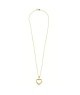 COLLANA CON CUORE IN ORO 9KT MOD. 1017 [08567e5e]
