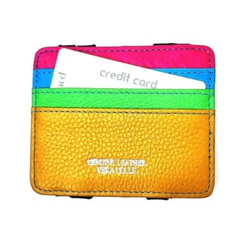 PORTAFOGLIO IN PELLE COLORI VARI MOD. D8491 [41685088]