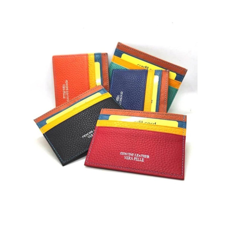 PORTACARTE IN PELLE COLORI VARI MOD. D8494 [b11d2f99]