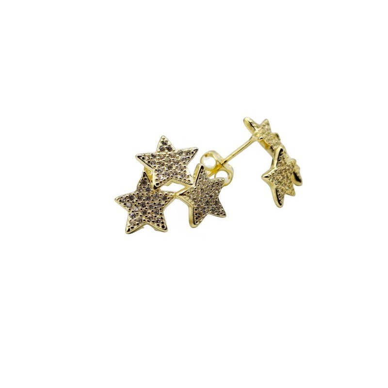 OR. STELLE CON ZIRC. IN ARGENTO MOD. E2691 [644853d1]