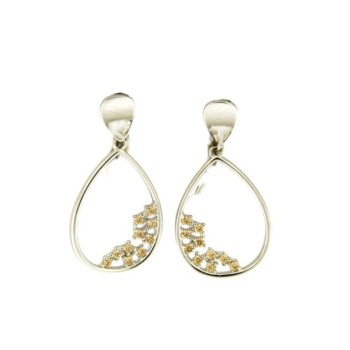 Orecchini goccia e zirconi mod. E2773 [f3957d50]