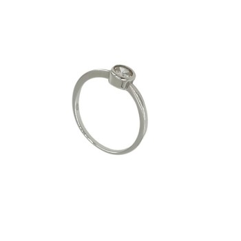 Anello solitario in argento Mod. 22484 [9eb32081]