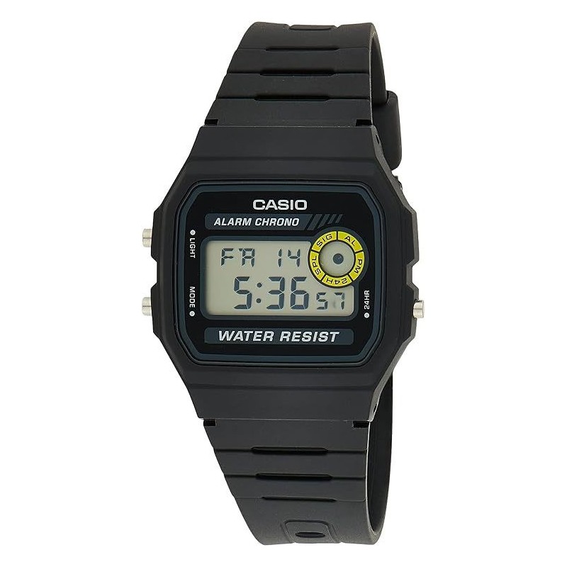 OROLOGIO CASIO IN GOMMA, MOD. F-94WA-8DG [e9604287]