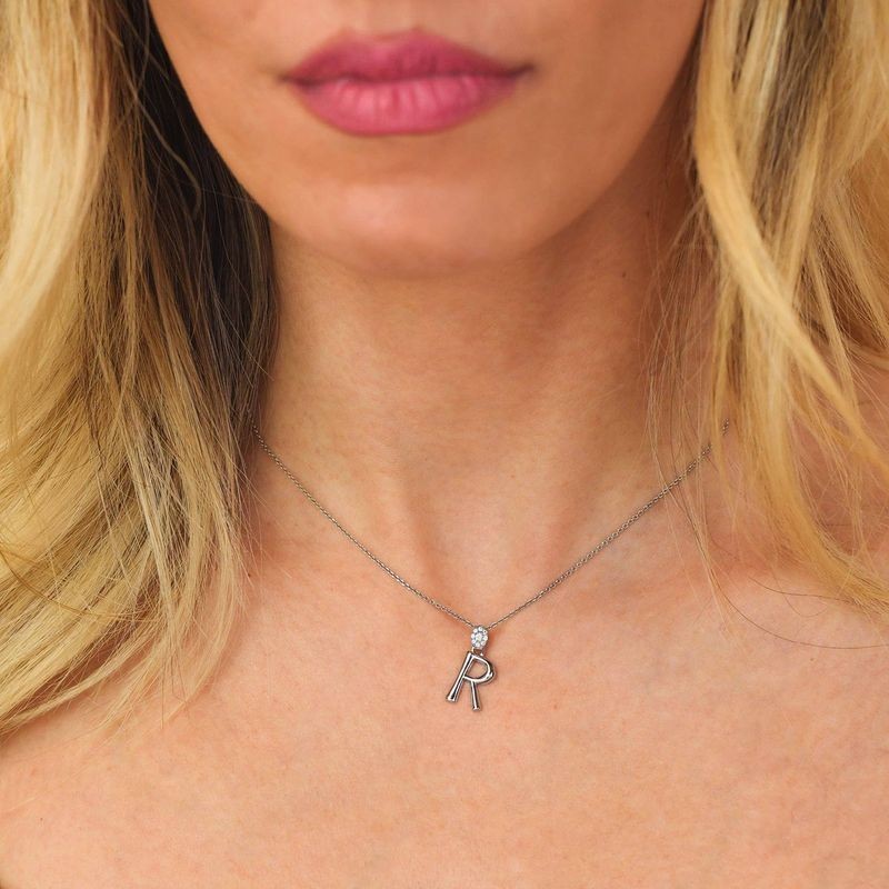 COLLANA ARGENTO E ZIRCONI MOD. GR904R [75d28d5a]