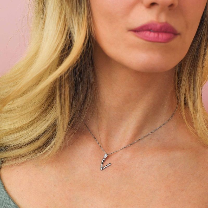 COLLANA ARGENTO E ZIRCONI MOD. GR904V [f651797a]