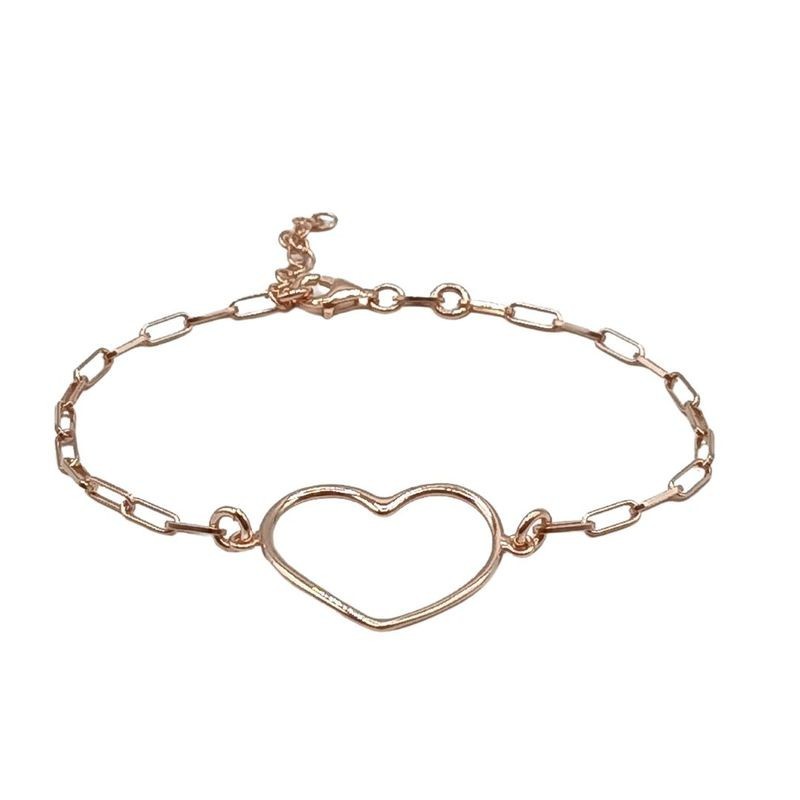 Bracciale in Argento con Cuore Mod.ITAARGBR55 [75f3adc4]