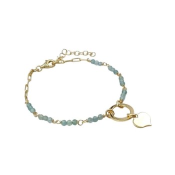 Bracciale in Argento dorato e cuore MOD.ITAARGBR57 [b6456f8c]