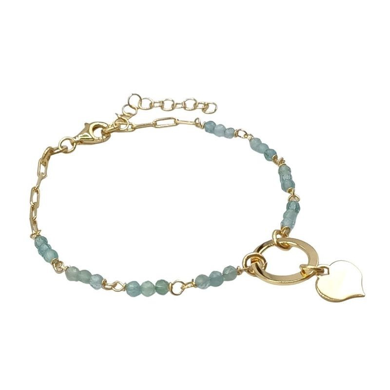 Bracciale in Argento dorato e cuore MOD.ITAARGBR57 [b6456f8c]