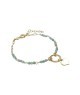 Bracciale in Argento dorato e cuore MOD.ITAARGBR57 [b6456f8c]