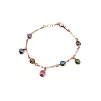 Bracciale pietre colorate mod. ITAARGBR750 [69d01f9f]