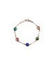Bracciale pietre colorate mod. ITAARGBR78 [8d0aedda]