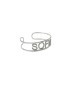 Bracciale rigido in argento Mod. ITAARGBRNOME [59d783f3]