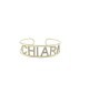 Bracciale rigido in argento Mod. ITAARGBRNOME [6c36dde8]