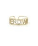 Bracciale rigido in argento Mod. ITAARGBRNOME [075d18ff]