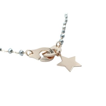 collana con stella in argento mod.itaargcl11a [5a485948]