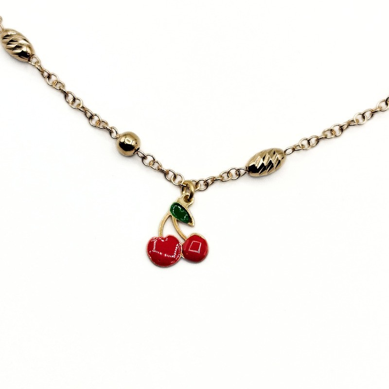 CL.IN ARG CON CILIEGIE SMALTATE MOD. ITAARGCL130 [da1eb897]