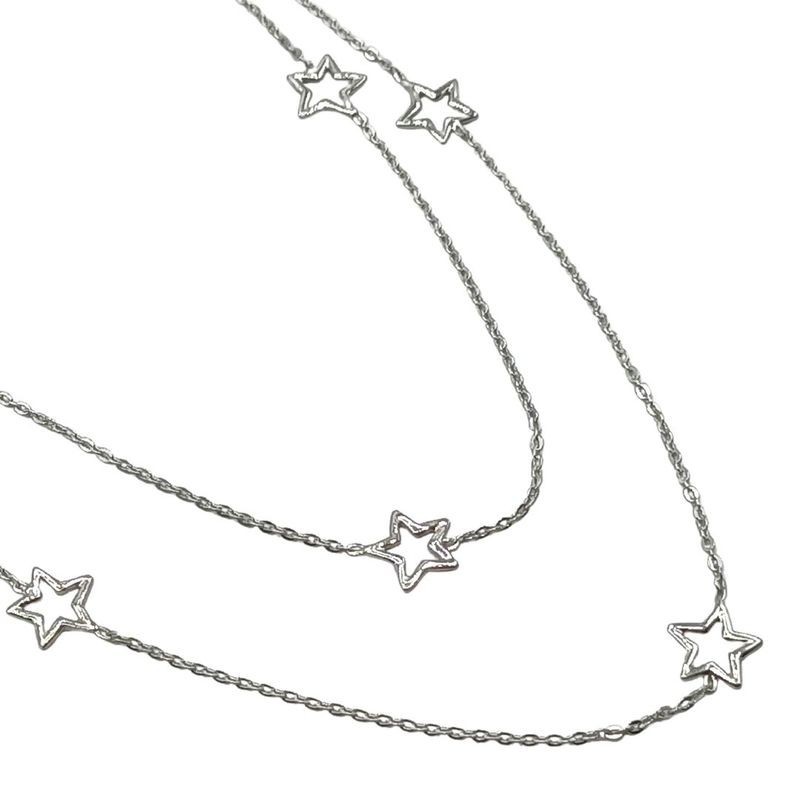 Collana in Argento e stelle Mod.ITAARGCL13B [244bbef6]