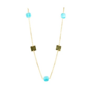 CL. CON PIETRE COLORATE IN ARGENTO MOD. ITAARGCL333 [4924cb07]