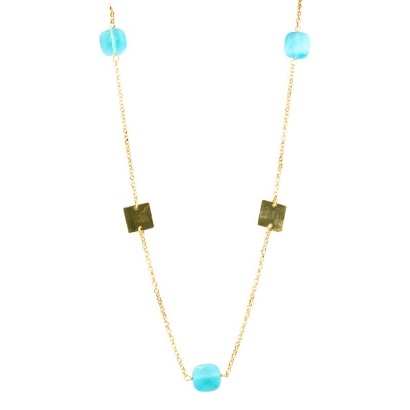 CL. CON PIETRE COLORATE IN ARGENTO MOD. ITAARGCL333 [4924cb07]