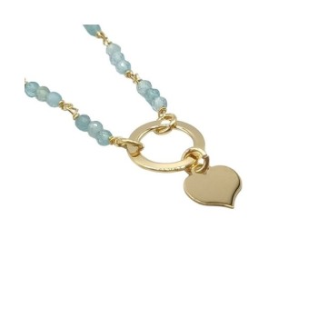 Collana in Argento dorato e Quarzo MOD.ITAARGCL90 [c9f7eb1f]