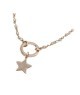 Collana in Argento Rosato e stella MOD.ITAARGCL94 [bb7e0b11]