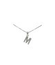 Pendente iniziale M in argento. ITAARGIN-M [6f8e7f2c]