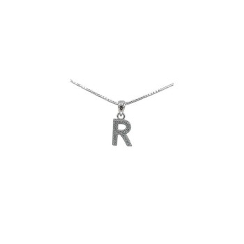 Pendente con iniziale R in argento mod.ITAARGIN-R [a88ae418]