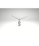 Pendente iniziale S in argento mod. ITAARGIN-S [25ede951]
