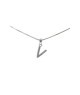 Pendente con iniziale V in argento mod.ITAARGIN-V [2b091038]