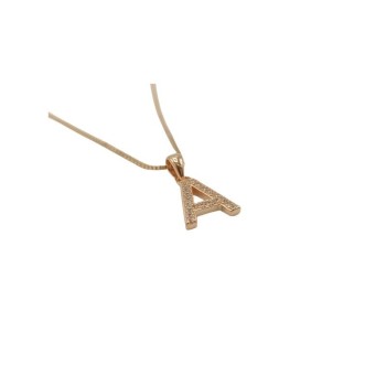 Pendente con iniziale A in argento mod.ITAARGPD-A [a61ac186]