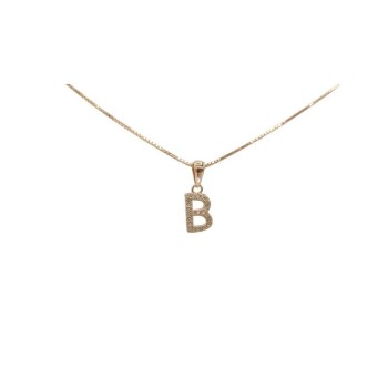 Pendente iniziale B in argento mod. ITAARGPD-B [68fcca26]