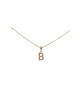 Pendente iniziale B in argento mod. ITAARGPD-B [b1da892b]