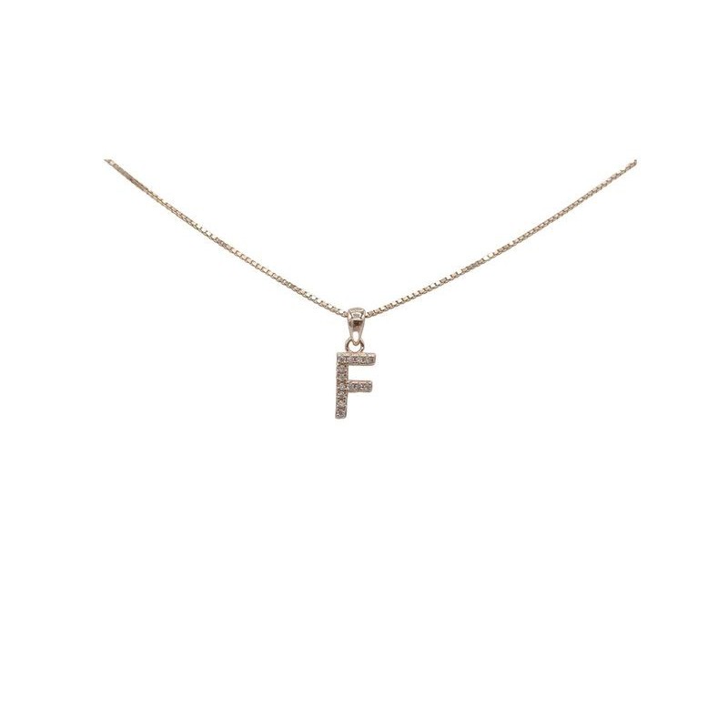 Pendente iniziale F in argento mod.ITAARGPD-F [dc0aa074]