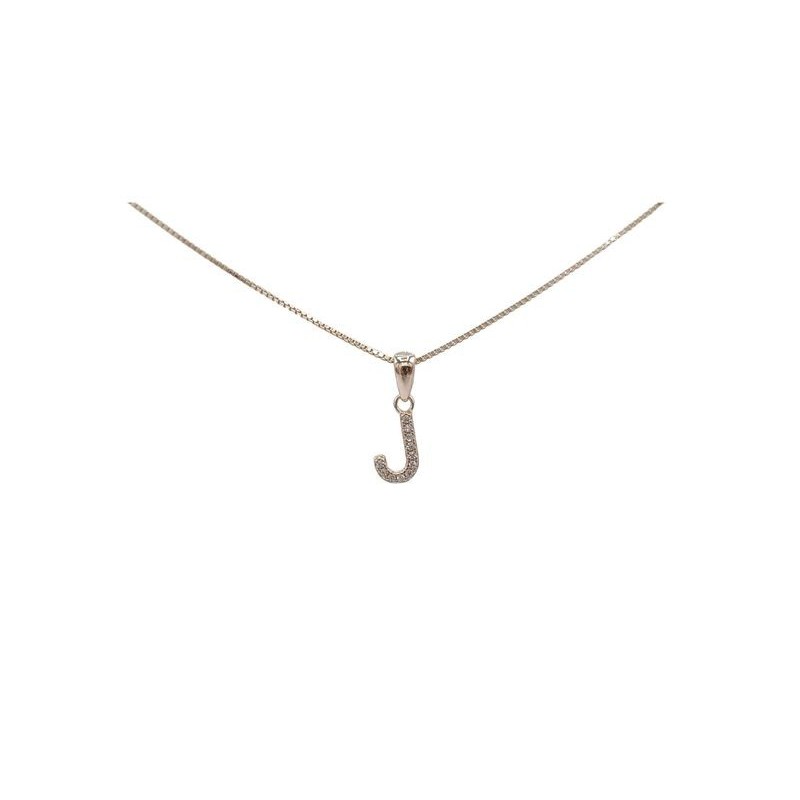 Pendente iniziale J in argento mod.ITAARGPD-J [598ebd15]
