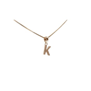 Pendente iniziale K in argento mod. ITAARGPD-K [0b42d33a]