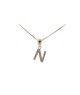 Pendente iniziale N in argento mod.ITAARGPD-N [da0d4935]