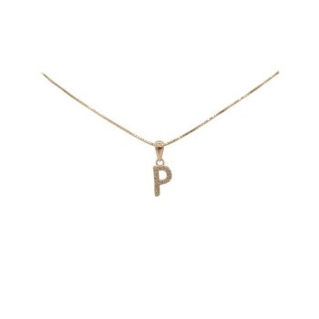 Pendente iniziale P in argento mod.ITAARGPD-P [46b85567]