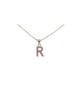 Pendente iniziale R in argento mod.ITAARGPD-R . [538786d7]