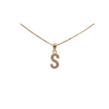 Pendente iniziale S in argento mod.ITAARGPD-S [0221924c]