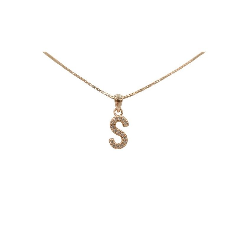 Pendente iniziale S in argento mod.ITAARGPD-S [0221924c]