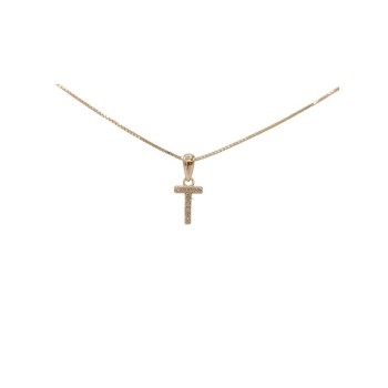 Pendente con iniziale T in argento mod.ITAARGPD-T [64e41136]