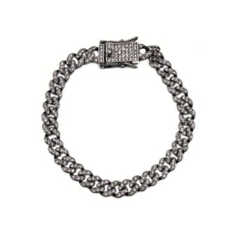 BRACCIALE ACCIAIO CON ZIRCONI MOD. ITABR0857 [594f6f75]