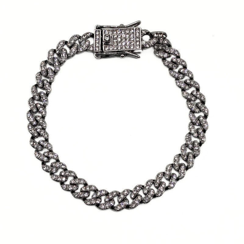 BRACCIALE ACCIAIO CON ZIRCONI MOD. ITABR0857 [594f6f75]