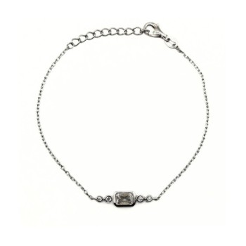 BR. IN ARG CON ZIRCONE RETTANGOLARE MOD. ITABR20 [2ddfea4c]