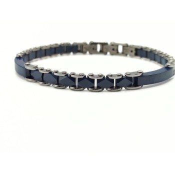 BR.  IN ACCIAIO E CERAMICA BLUE MOD. ITABR2548 [4c2ae031]