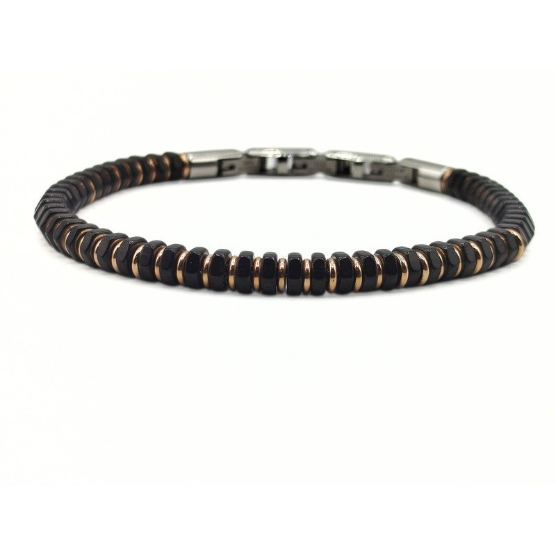 BR. ACCIAIO NERO E ROSE' MOD. ITABR3551 [759b8d79]