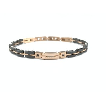 Bracciale uomo in acciaio e zirconi Mod. ITABR4490 [08c1934c]