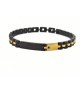 BR. UOMO ACC. CERAMICA NERA E ORO MOD. ITABR5312 [ce8a56e2]