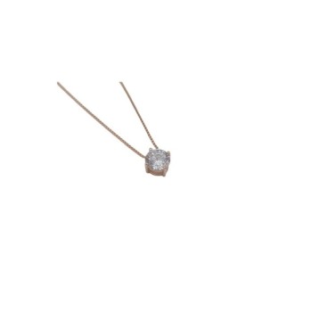 Collana Punto Luce Argento Mod.25459R [f16629c9]