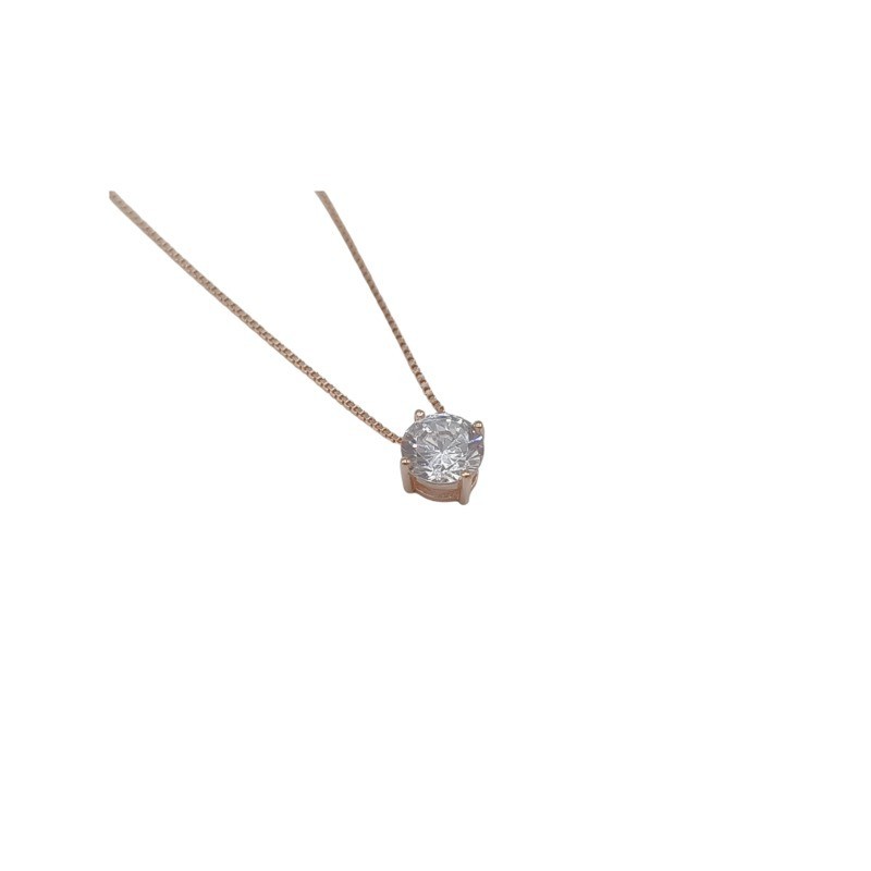 Collana Punto Luce Argento Mod.25459R [f16629c9]